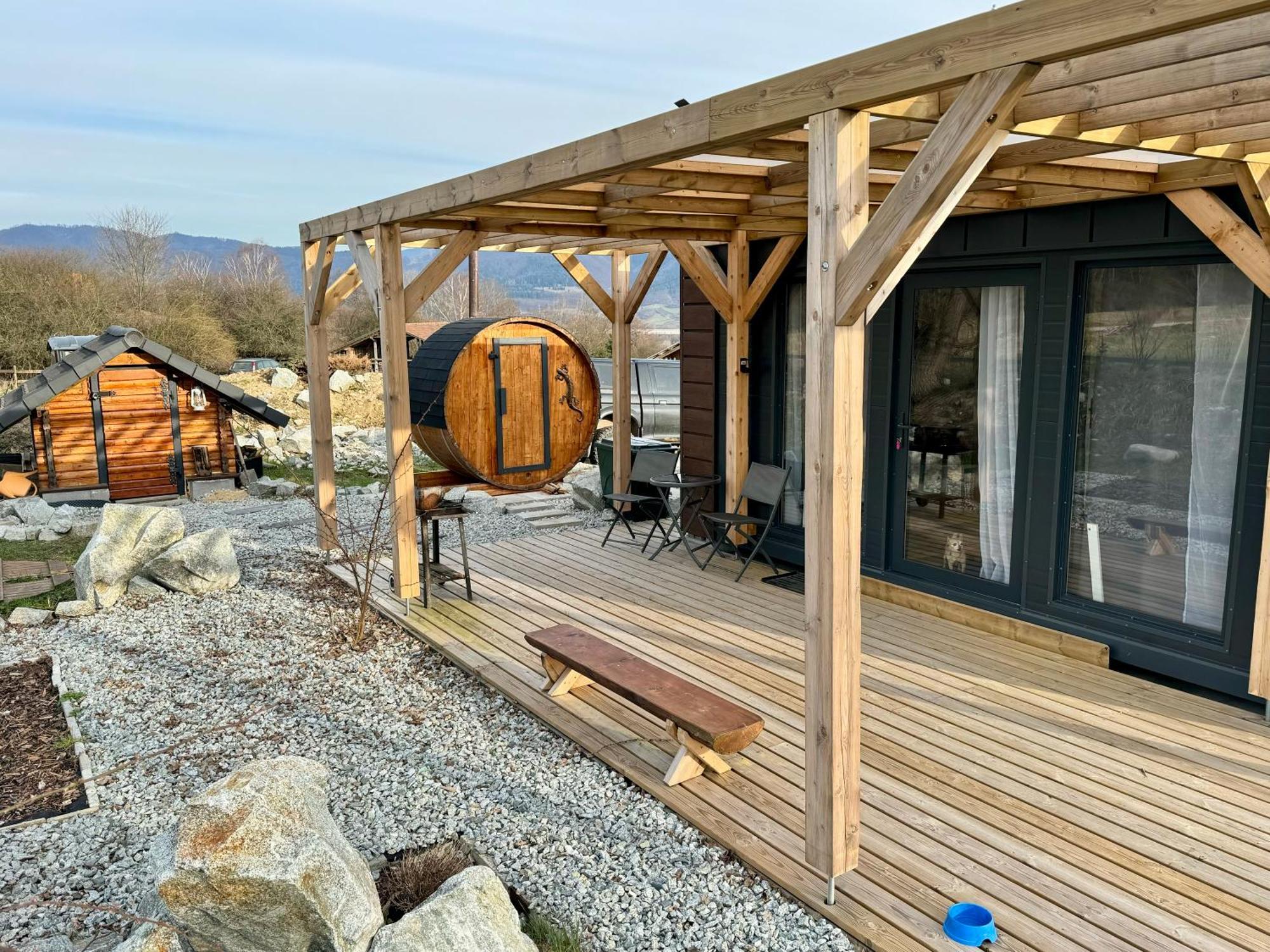Апартаменти Tiny House With Mountain Views Turany Екстер'єр фото